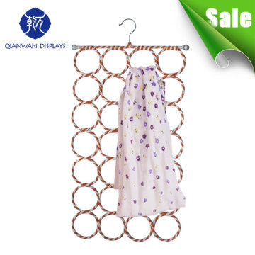 QianWan New Hanging Scarf Hanger / ring scarf hanger / Scarf paper hanger wholesale factory