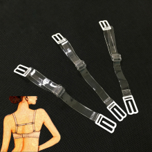 Adjustable Transparent Elastic Rubber Shoulder Strap Tape for Ladies' Swimwear and Underwear