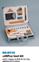 china tools factory aluminium case package tool set