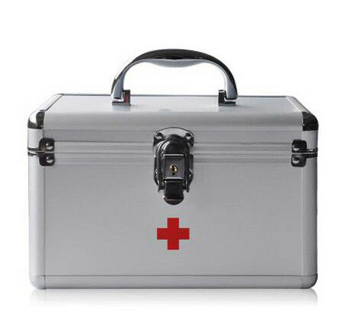 Aluminum Medical Equipment Case First Aid Kit Medicine Box Medicine Storage Case