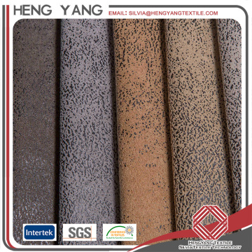 Hot Sale Suede Bonded With Artificial Fur Bronzing Polyester Fabric