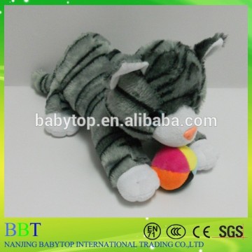 Factory direct wholesale cat toys stuffed animal furry real dolls plush toy cat