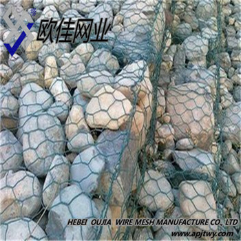 PVC Coated Stone gabion wire mesh /Stone Cage Wire Mesh