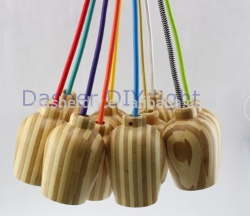 wood pendant light for restaurant wooden pendant light