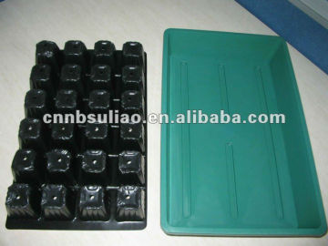 plastic plant nursery tray