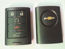 Original Chevrolet Keyless 4+1 button car remote key with 433MHZ