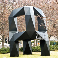 Outdoor decoration modern art copper bronze abstract man statue sculpture