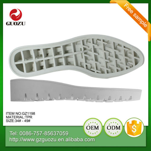 latest design anti slip tpr sole