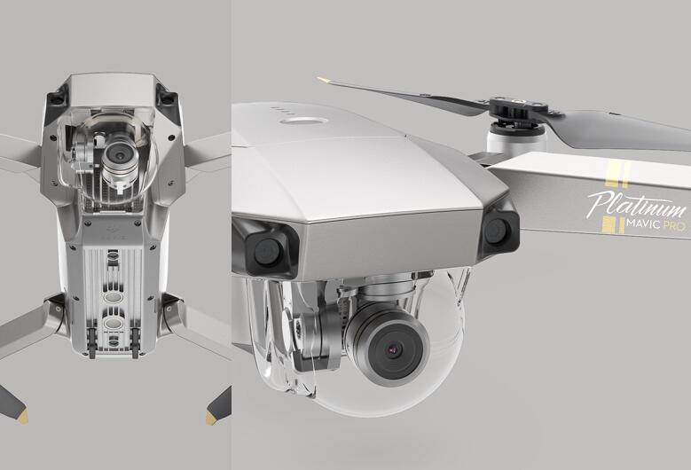 In stock Brand New DJI Mavic Pro Platinum drone quadcopter