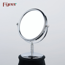 Fyeer Desktop Free Standing 8 Inch Round Makeup Mirror