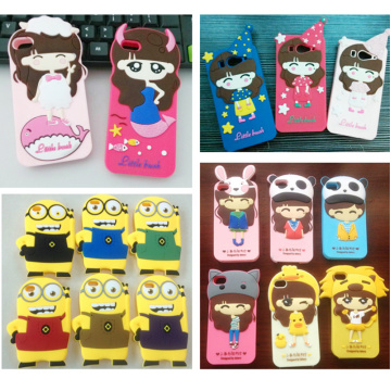 Automatic phone Protect shell exquisite cartoon dispenser