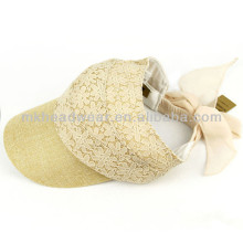 Wholesale Ladies Adjustable Summer Sun-shading Visor Hat Cap