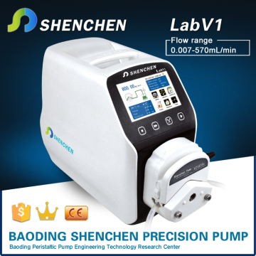 Liquid measuring machine, measuring pump, peristaltic pump