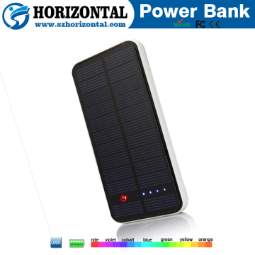 2016 new products touch screen power bank 8000mah solar mobile power bank rohs power bank 8000mah