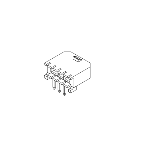 MX3.0MM 90 ° Wafer Connector Series AW3045R-1XNP