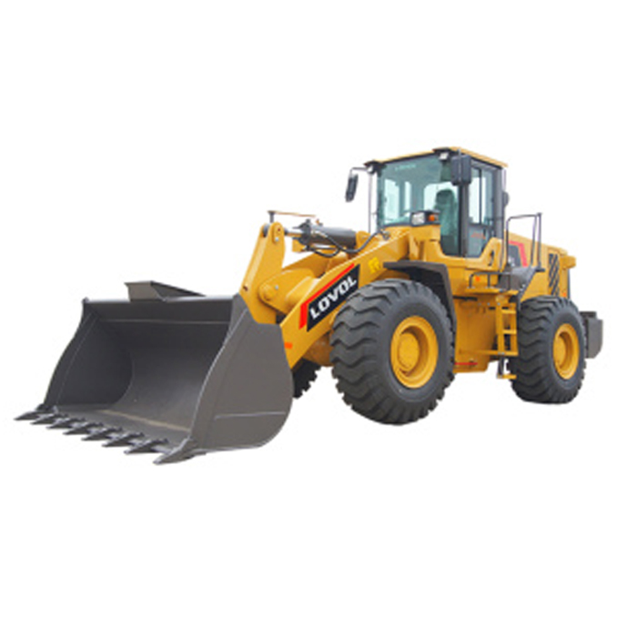 Cargadora de ruedas hidráulica Lovol FL938H payloader de 3,5 toneladas