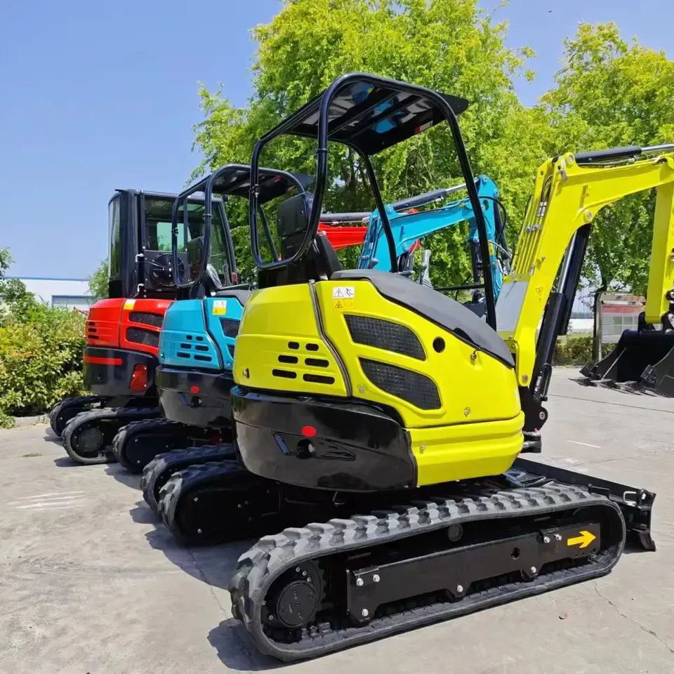 Frete grátis EPA Mini Excavator 2ton 1ton escavadeira