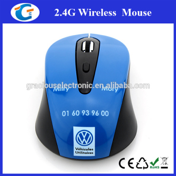 Professional manufacturer custom color and logo printing wireless mouse