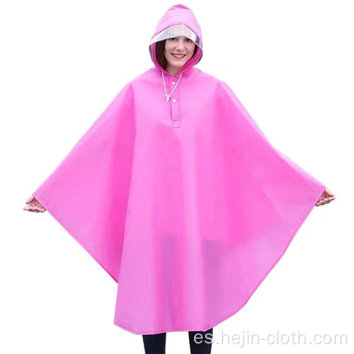 Raincape adulto al por mayor del PVC del OEM