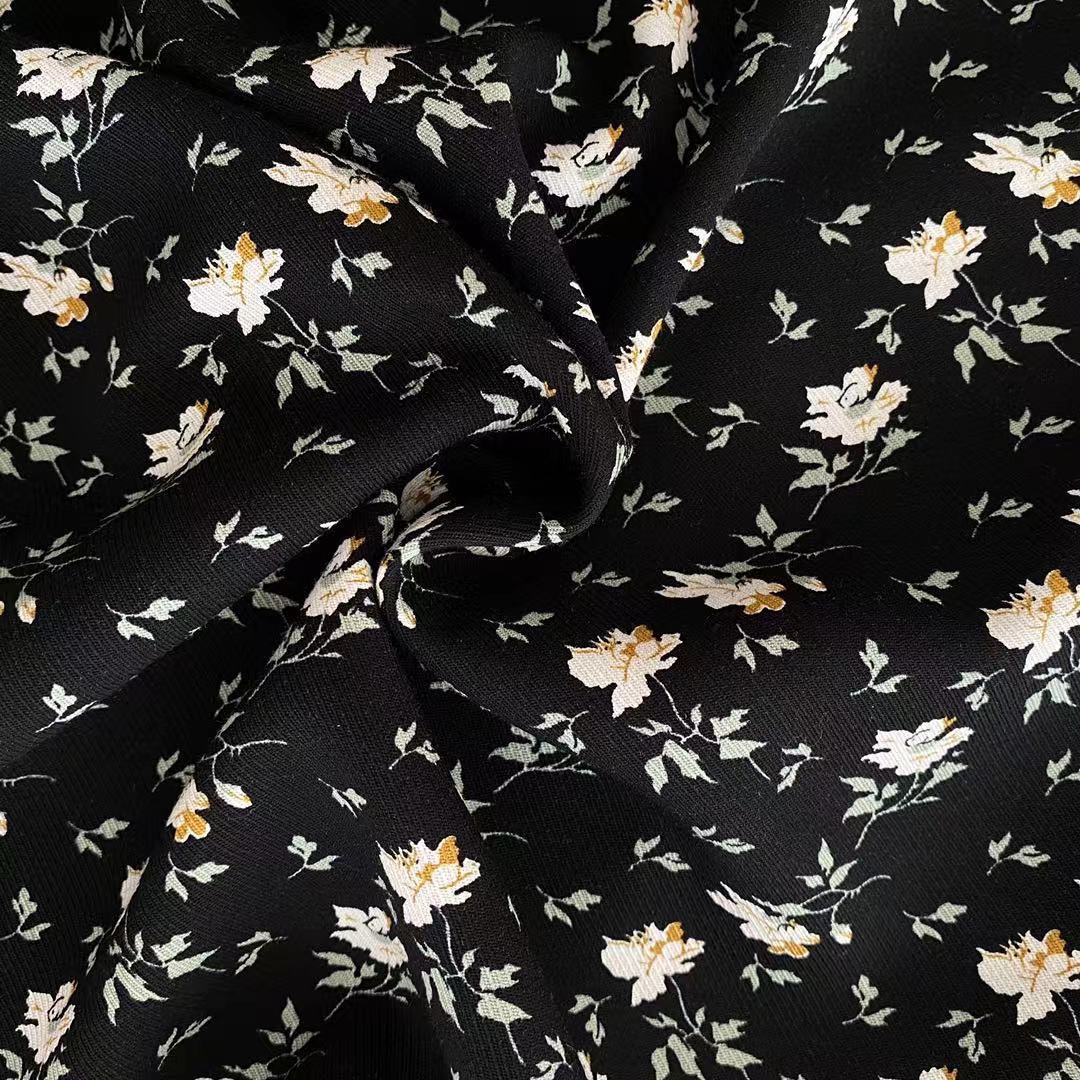 Chinesische kundenspezifische umweltfreundliche Textil 30*30100% Bio-Baumwoll-Twill Digitaldruckstoff Stoff