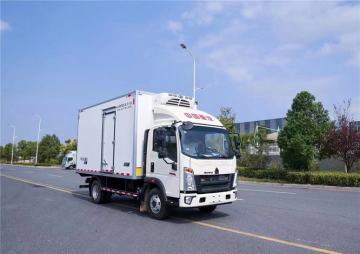 HOWO 4x2 Meat storage refrigerator trucks