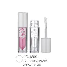 Plastic Cosmetic Empty Round Lipgloss LG-1809
