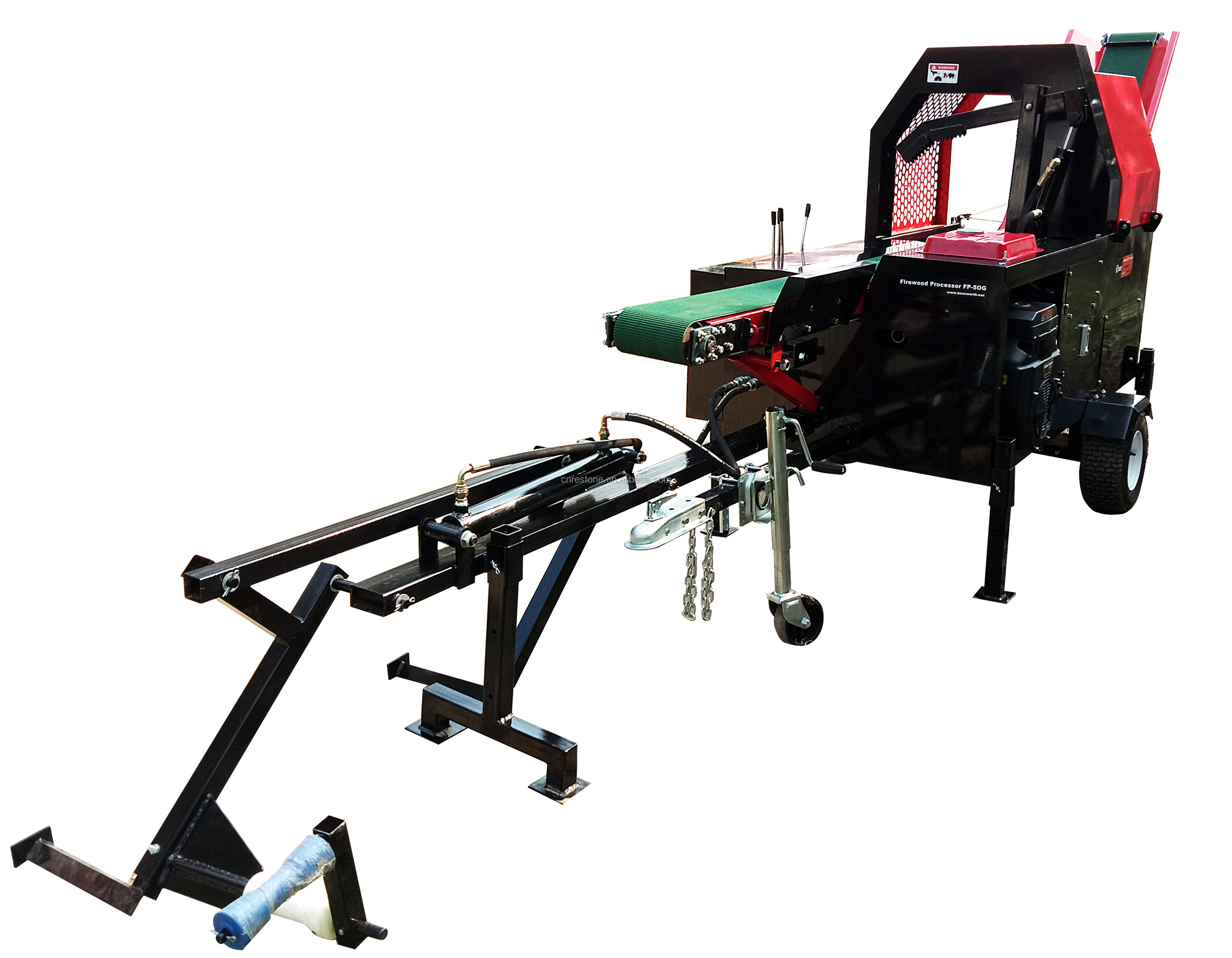 Hydraulic Log Splitter And Firewood Processor Wood Chipper, High ...
