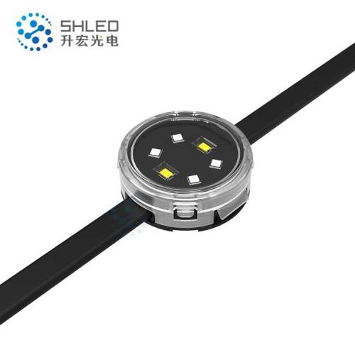 Aluminum facade outdoor led dot lights
