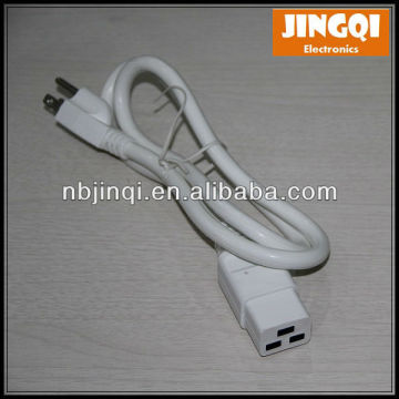 America Power Cord With IEC 320 C19 Connector (UL/cUL approvals)