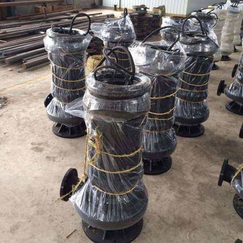 WQ S type knife shredded submersible sewage pump