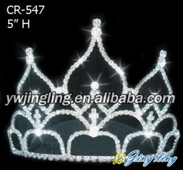 5 Inch Rhinestone Crown
