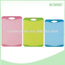 Non-slip Antimicrobial TPE Handle Plastic Cutting Board