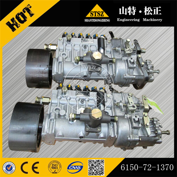 Befecskendező szivattyú Ass&#39;y 6150-72-1370-Komatsu