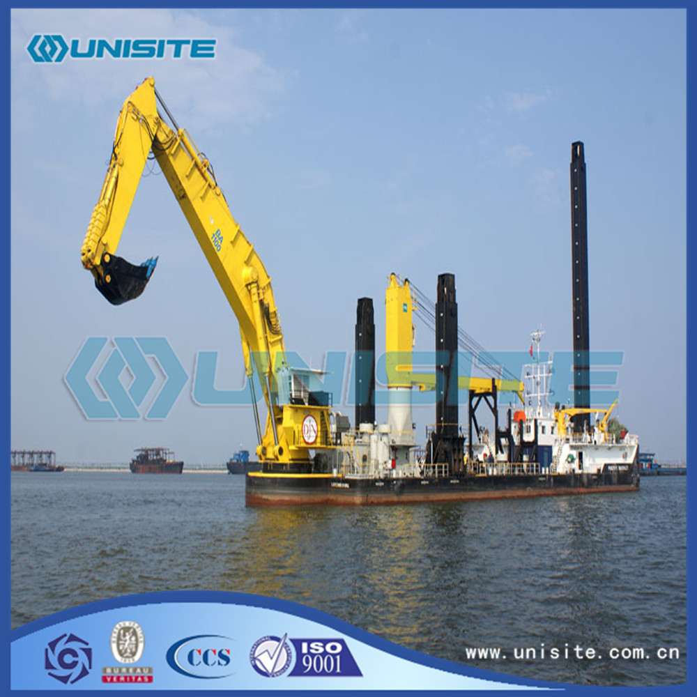 Bucket marine chain dredger