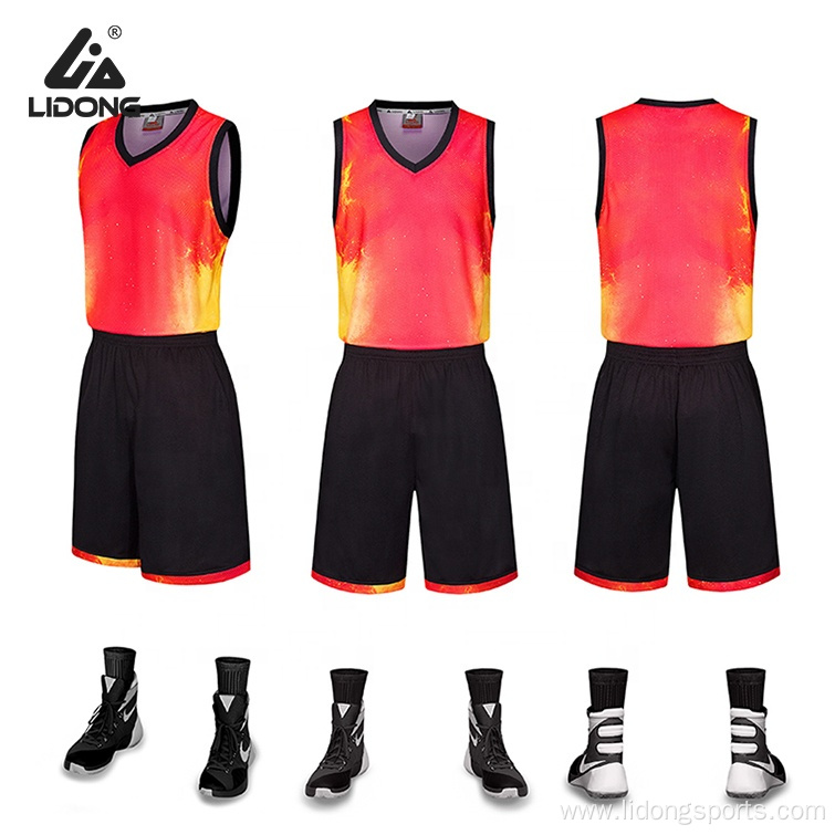 Cheap Basketball Jersey Printing Sublimation Basketball Wear