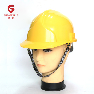 Casque de sécurité HDPE avec suspension à 6 points