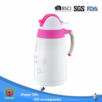 hot selling 1500ml red thermos tea pot
