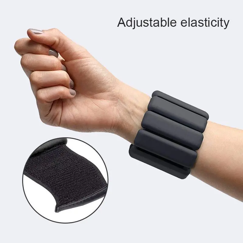 Ajustable Silicone Wrist & Weights Vest Ankle Weight