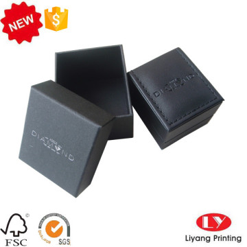 Cardboard Box with Lid for Ring Jewelry Packaging