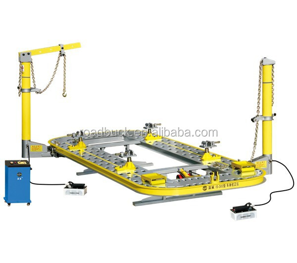 Hydraulic Double car chassis straightening bench Chief Frame Machine