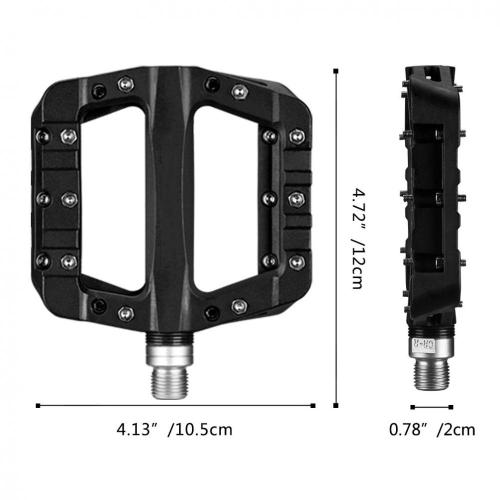 Bike Pedals Nylon Fiber Bicycle Pedals Pedals 9 / 16Inch