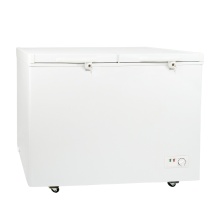 BD-238 Double Top Foaming Door Freezer with Lock and Key - Gas Powered Deep Freezer