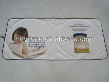 Tyvek front car sun shade