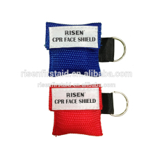 China factory hotsale CPR dummies mask keyring/promotional gift cpr mask keychain