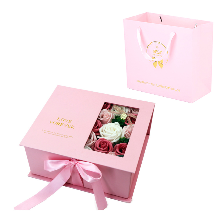 Fake Flower Box Jewelry Gift Box 2 Png