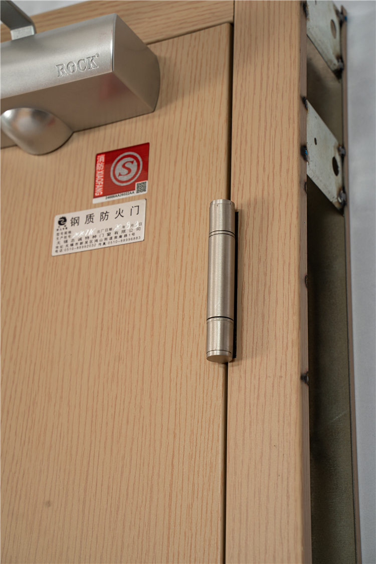 New Production Ktv Wood Print Steel Fire Proof Door