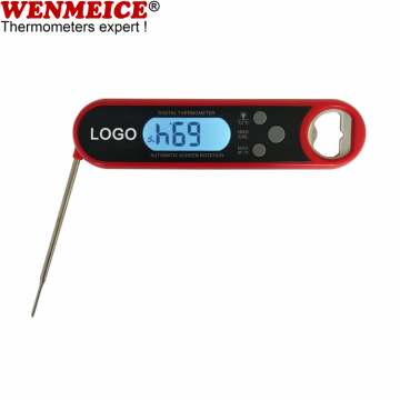 3 Seconds Ultra Fast Read Auto-rotation Display Meat Thermometer