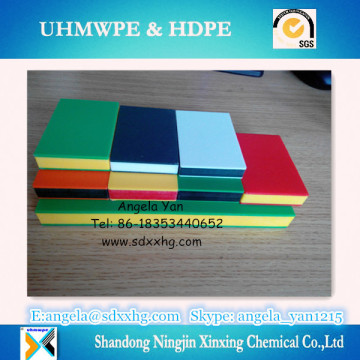 Anti slip surface OEM dual color HDPE sheet/Double color three layer boards HDPE mix color/sandwiches 100% color HDPE panels