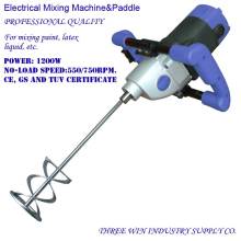 MIXING MACHINE AND PADDLE