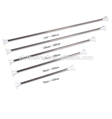 Flexible Metal Shower Curtain Rod